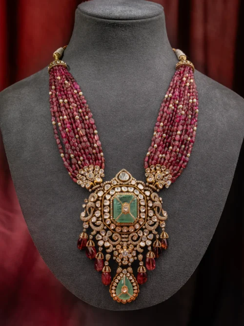 Pink & Green Heritage Jewelry Set