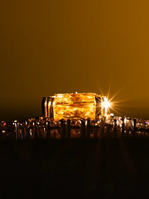 Golden Radiance Statement Ring
