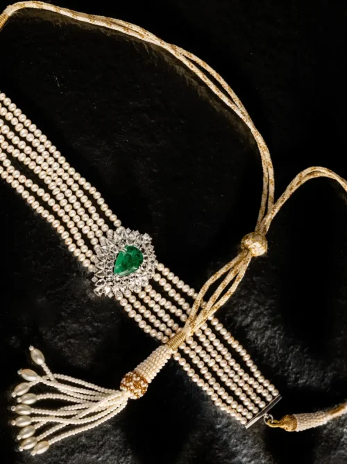 Emerald Pearl Heritage Choker