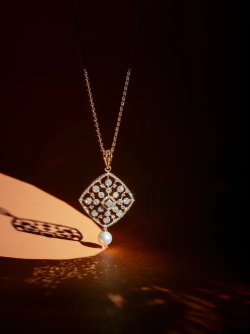 Radiant Pearl-Inspired Jewelry Set