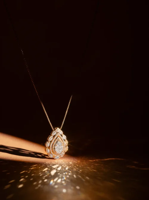Radiant Sunburst Cluster Statement Pendant